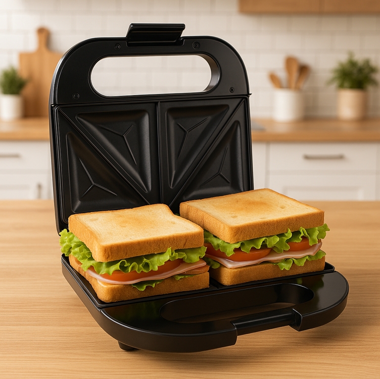 Sanduicheira Mallory Supreme Toast Placas Antiaderentes que Cortam o Pão 127V Sanduicheira Mallory Supreme Toast Placas Antiaderentes que Cortam o Pão 127V