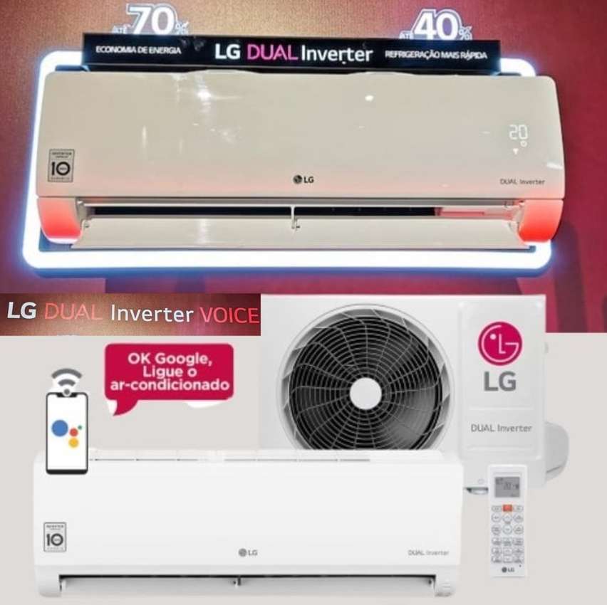 Ar Condicionado Inverter Lg Dual Voice 12000 Btus Frio 220v Ar Condicionado Inverter Lg Dual Voice 12000 Btus Frio 220v
