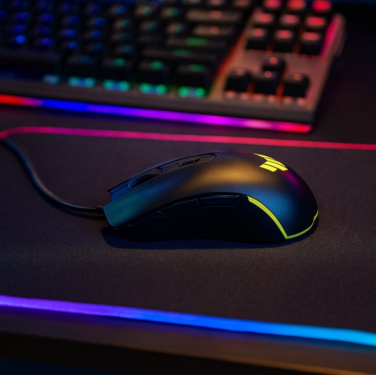 Mouse Gamer ASUS TUF GAMING M3 Gen II, 8000 DPI, 6 botões, ultralight 59g, IP56 a prova de água e Poeira - 90MP0320-BMUA00 Mouse Gamer ASUS TUF GAMING M3 Gen II, 8000 DPI, 6 botões, ultralight 59g, IP56 a prova de água e Poeira - 90MP0320-BMUA00