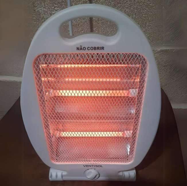 Aquecedor Domestico Quartzo Aq 800w Premium Ventisol Cor Branco Aquecedor Domestico Quartzo Aq 800w Premium Ventisol Cor Branco