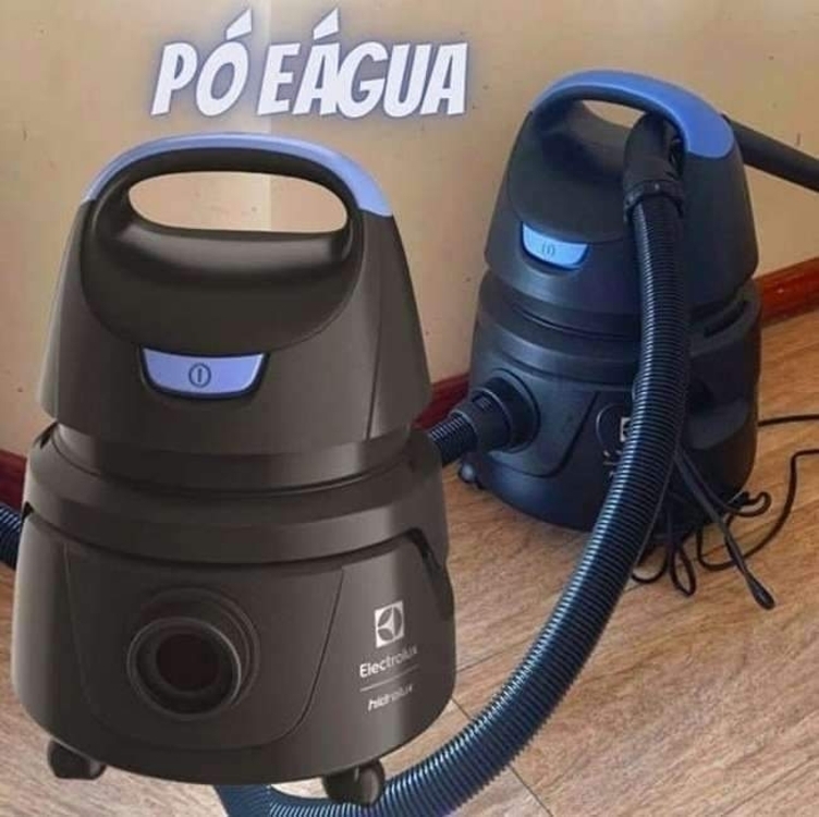 Electrolux 3011AHBR411 - Aspirador água pó, compacto potente função sopro 1400W, 12 L total, 5 L util, protetor termico, 127v, Preto Com Detalhes Em Azul Electrolux 3011AHBR411 - Aspirador água pó, compacto potente função sopro 1400W, 12 L total, 5 L util, protetor termico, 127v, Preto Com Detalhes Em Azul