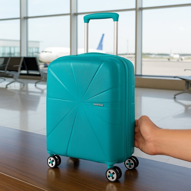 Mala de Viagem Starvibe Azul Pequena Expansível Mala de Viagem Starvibe Azul Pequena Expansível