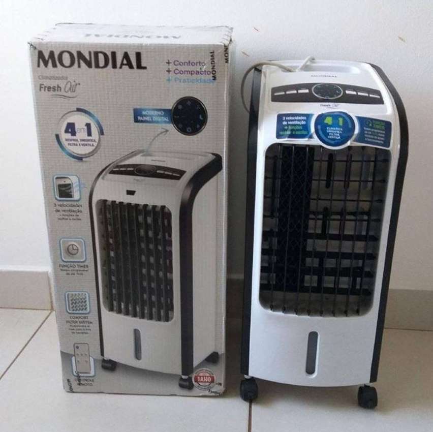 Climatizador de Ar Mondial Frio Circulador - Umidificador 3 Velocidades CL-03 Climatizador de Ar Mondial Frio Circulador - Umidificador 3 Velocidades CL-03