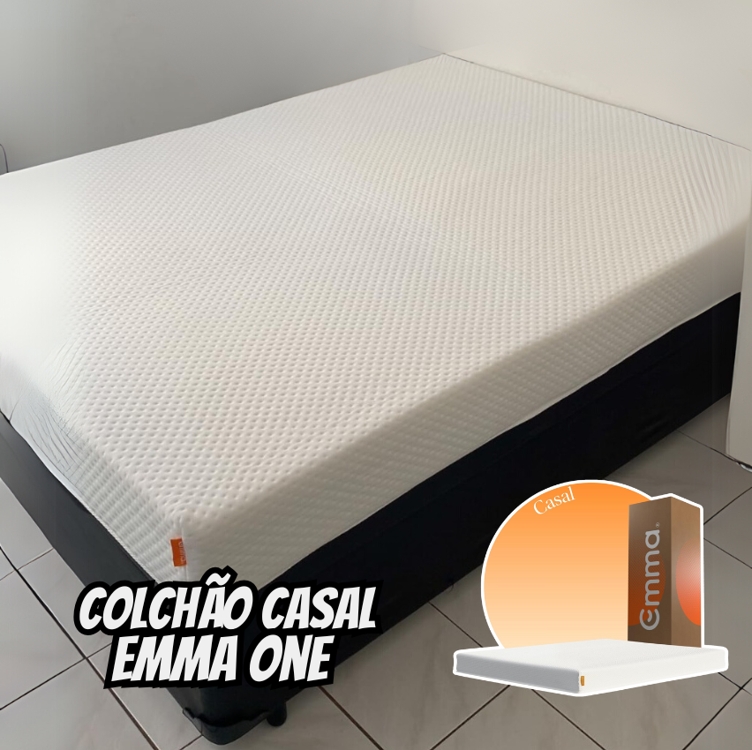 Colchão Casal Emma One Light - Firme E Ortopédico Com Máxima Durabilidade Colchão Casal Emma One Light - Firme E Ortopédico Com Máxima Durabilidade