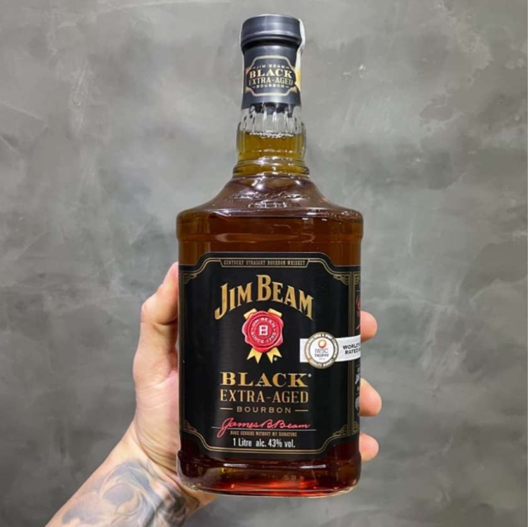 Jim Beam Whisky Black Bourbon 1L Jim Beam Whisky Black Bourbon 1L