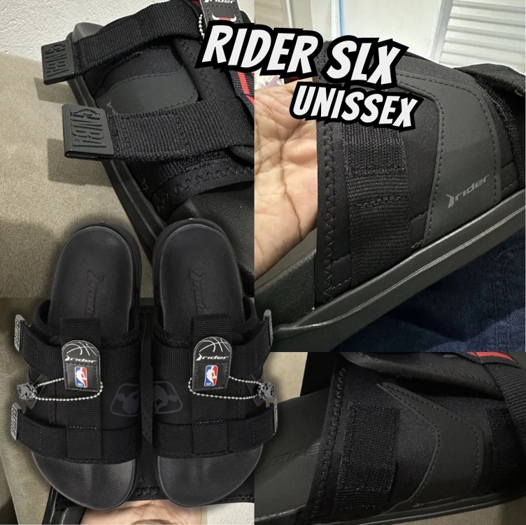 Chinelo NBA Rider SLX Unissex - Preto Chinelo NBA Rider SLX Unissex - Preto