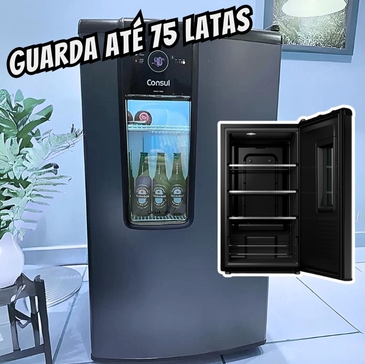 Cervejeira Consul Preta - CZE12BE - Loja Consul - Eletrodomésticos para Sua Casa Cervejeira Consul Preta - CZE12BE - Loja Consul - Eletrodomésticos para Sua Casa