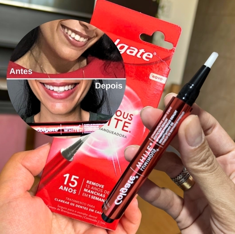 Caneta Branqueadora Colgate Luminous White 2,5ml Caneta Branqueadora Colgate Luminous White 2,5ml