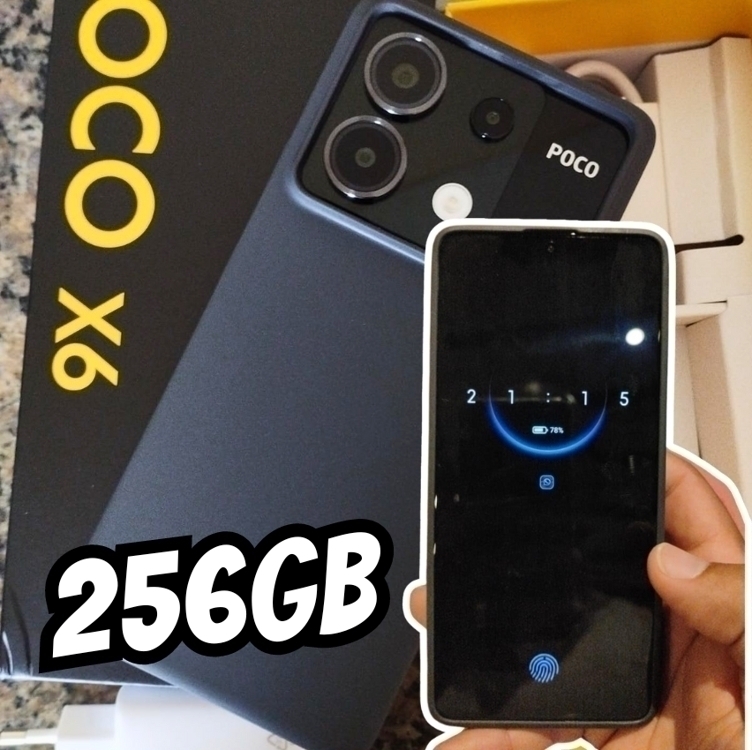 Smartphone Xiaomi Poco X6 5G 256GB/8GB, branco Smartphone Xiaomi Poco X6 5G 256GB/8GB, branco