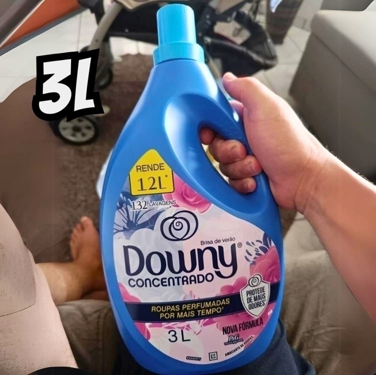 Downy Lírios Do Campo Amaciante De Roupas Concentrado 3l Downy Lírios Do Campo Amaciante De Roupas Concentrado 3l