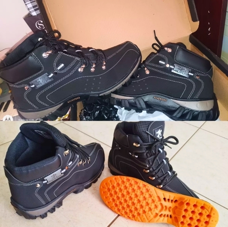 Bota Coturno Adventure Masculino Motoqueiro Cano Médio Bota Coturno Adventure Masculino Motoqueiro Cano Médio