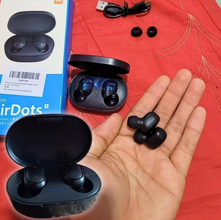 Fone De Ouvido Bluetooth Original Tws In-ear Com Anatel Fone De Ouvido Bluetooth Original Tws In-ear Com Anatel