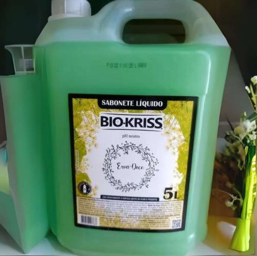 Kit 2 Sabonete Liquido 5l Erva Doce Bio-kriss Ph Neutro Kit 2 Sabonete Liquido 5l Erva Doce Bio-kriss Ph Neutro