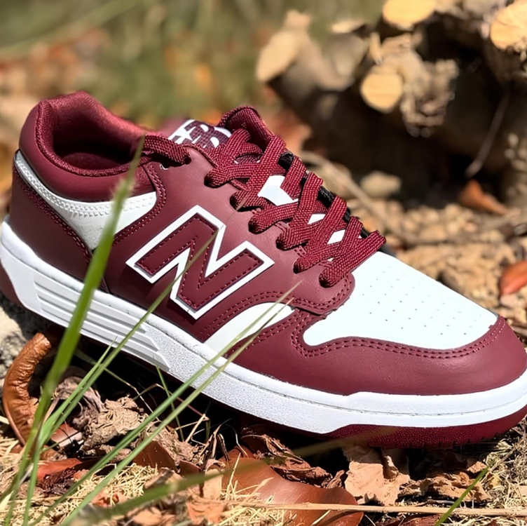 Tênis New Balance 480 Low Masculino - Preto+Branco Tênis New Balance 480 Low Masculino - Preto+Branco