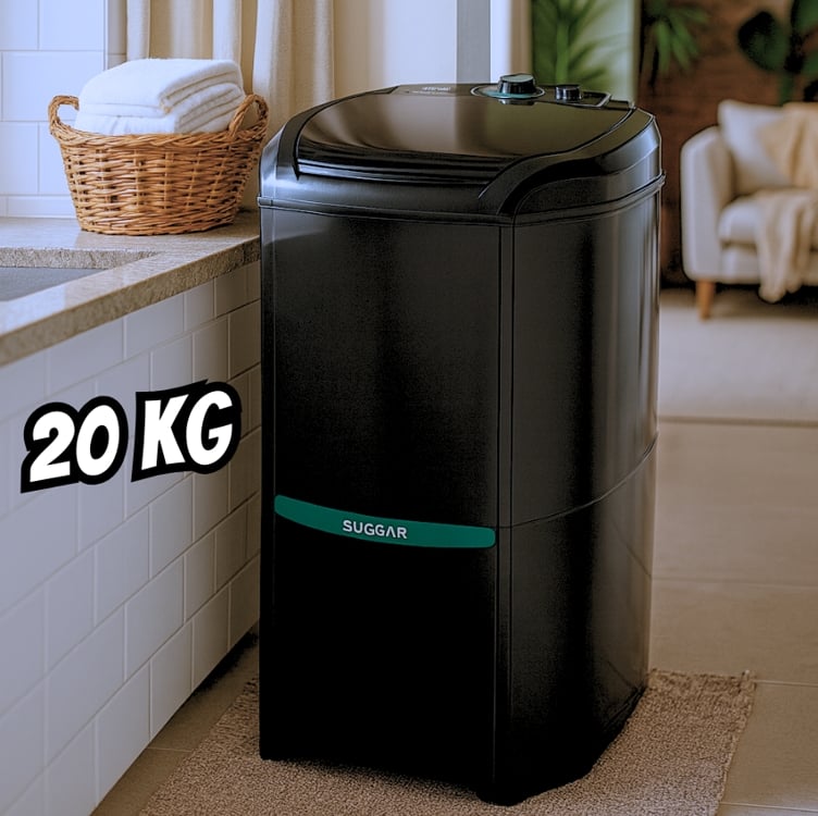 Lavadora Lavamax Eco 20 KG 127V Preta - SUGGAR - LE2001PT Lavadora Lavamax Eco 20 KG 127V Preta - SUGGAR - LE2001PT