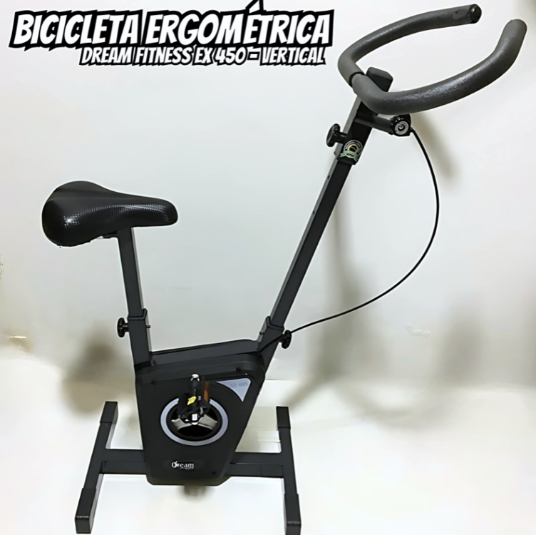 Dream Fitness EX 450 - Bicicleta Ergométrica Vertical, Chumbo, Único Dream Fitness EX 450 - Bicicleta Ergométrica Vertical, Chumbo, Único