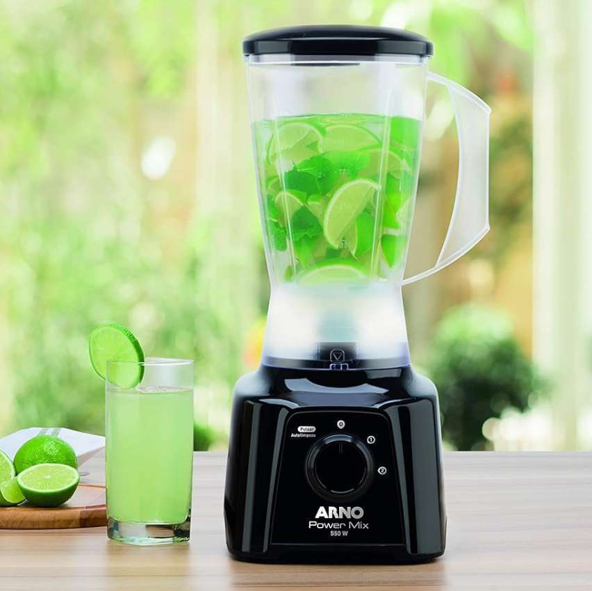 Liquidificador Arno Power Mix Cor Preto 110v Liquidificador Arno Power Mix Cor Preto 110v