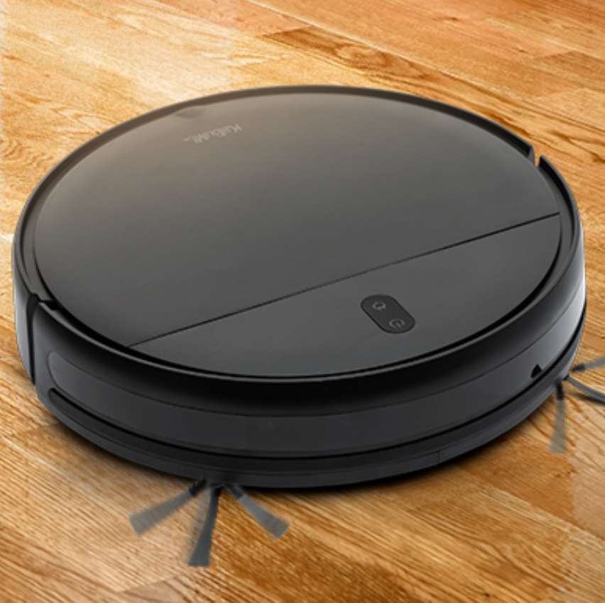Aspirador de Pó Robô KaBuM! Smart 100, Preto, Recarregamento automático, Aspira e Passa Pano, Controle via Aplicativo - KBSF007 Aspirador de Pó Robô KaBuM! Smart 100, Preto, Recarregamento automático, Aspira e Passa Pano, Controle via Aplicativo - KBSF007
