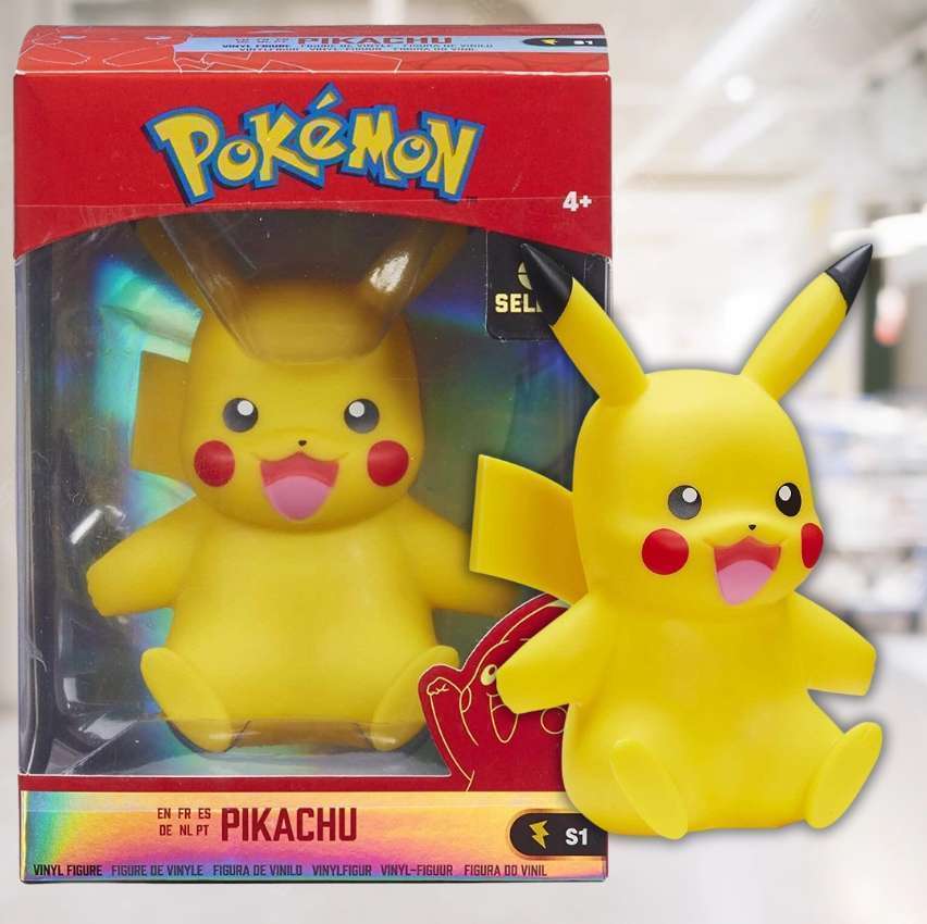 Sunny Brinquedos Pkw - 4" Pikachu, Multicor Sunny Brinquedos Pkw - 4" Pikachu, Multicor