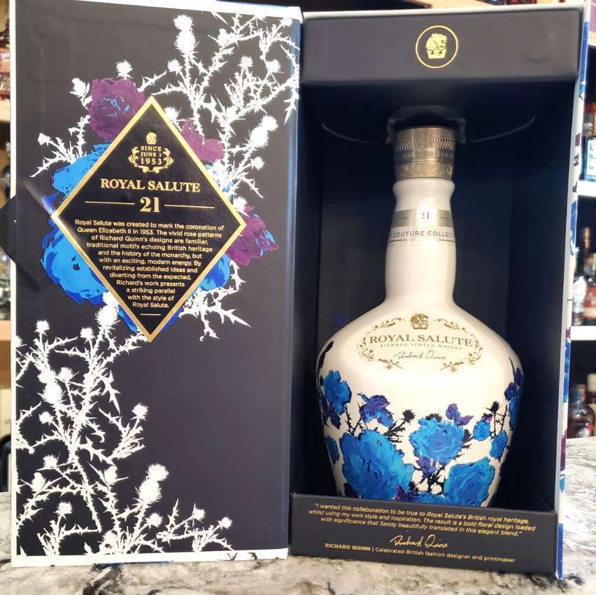 Whisky Royal Salute Richard Quinn White 700 ml Whisky Royal Salute Richard Quinn White 700 ml