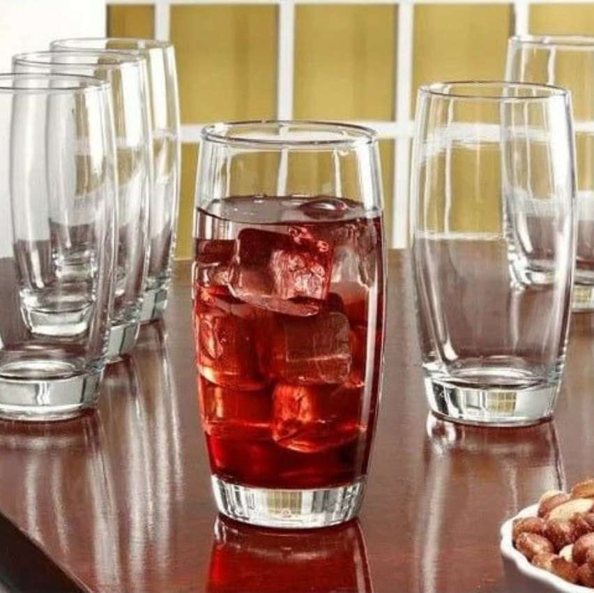 Conjunto de Copos Long Drink Nadir Favo 430 ml – 6 Peças Conjunto de Copos Long Drink Nadir Favo 430 ml – 6 Peças