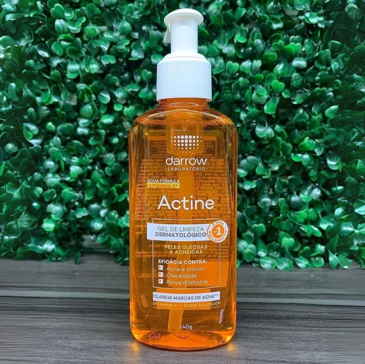 Darrow Actine Gel De Limpeza + Vit C Pele Oleosa A Acneira - 140G Laranja Darrow Actine Gel De Limpeza + Vit C Pele Oleosa A Acneira - 140G Laranja