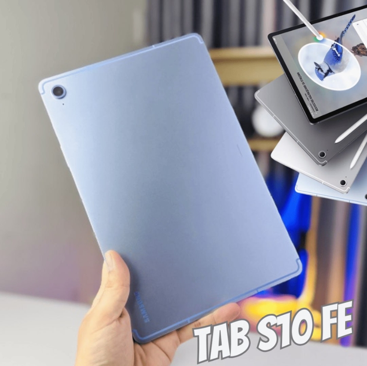 Tablet Samsung Galaxy Tab S10 FE com Capa e Caneta S Pen 8GB RAM 128GB 10,9" Android 15 Exynos 1580 Wi-Fi Tablet Samsung Galaxy Tab S10 FE com Capa e Caneta S Pen 8GB RAM 128GB 10,9" Android 15 Exynos 1580 Wi-Fi