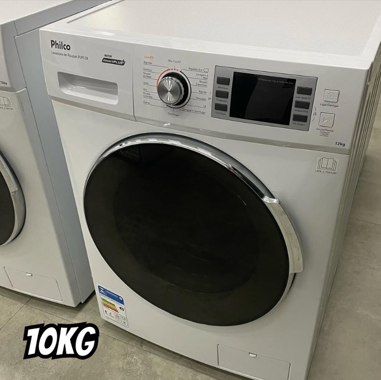 Lavadora e Secadora Philco 10kg Inverter PLS11B Branca 127V Lavadora e Secadora Philco 10kg Inverter PLS11B Branca 127V