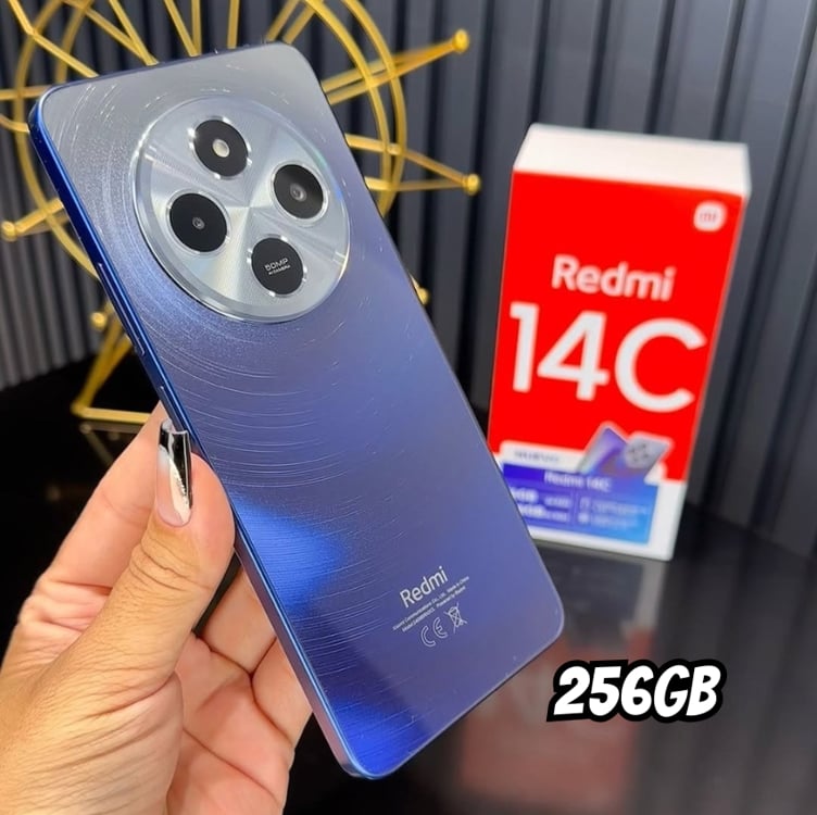 Smartphone Xiaomi Redmi 14C Starry Blue (Azul) 8GB RAM 256GB ROM Smartphone Xiaomi Redmi 14C Starry Blue (Azul) 8GB RAM 256GB ROM