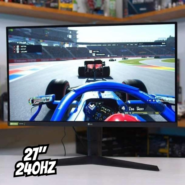 Monitor Gamer Lg Ultragear 27' Ips, Wide, 240 Hz, Full Hd, 1ms, Freesync Premium, Hdr 10, 99% Srgb, Hdmi/displayport, Vesa - 27gn750-b.awz Monitor Gamer Lg Ultragear 27' Ips, Wide, 240 Hz, Full Hd, 1ms, Freesync Premium, Hdr 10, 99% Srgb, Hdmi/displayport, Vesa - 27gn750-b.awz