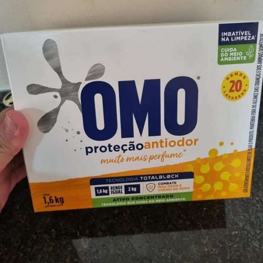 Sabão em Pó Omo Proteção Antiodor 1.6kg (A embalagem pode variar) Sabão em Pó Omo Proteção Antiodor 1.6kg (A embalagem pode variar)