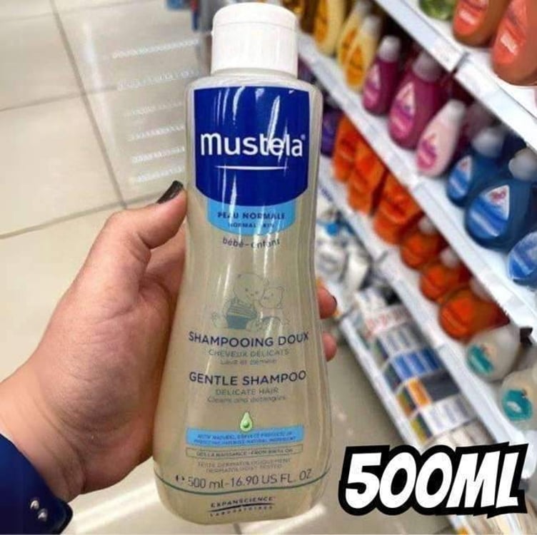 Mustela Shampoo Suave Infantil 500ml – Shampoo Para Bebê E Criança – Hipoalergênico, Fórmula Biodegradável Feito Com 95% De Ingredientes De Origem Natural - Mustela Bebê E Criança Mustela Shampoo Suave Infantil 500ml – Shampoo Para Bebê E Criança – Hipoalergênico, Fórmula Biodegradável Feito Com 95% De Ingredientes De Origem Natural - Mustela Bebê E Criança