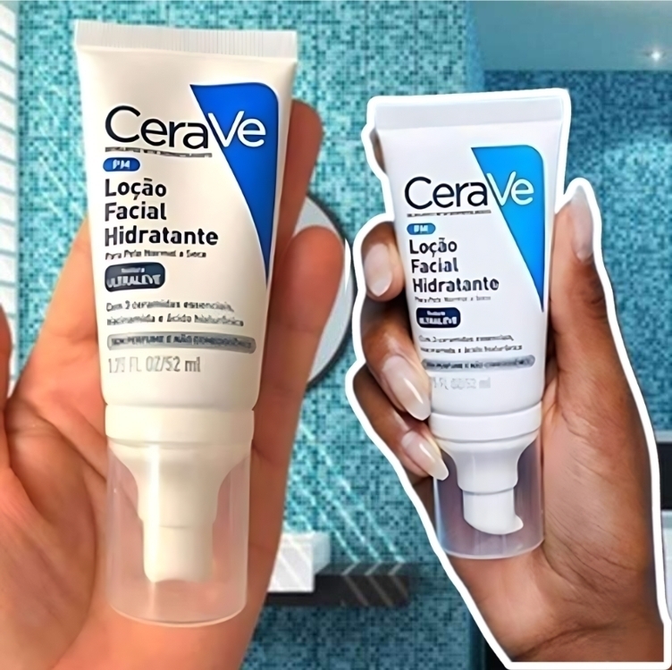 Loção Facial Hidratante Ultraleve Para Peles Normais E Secas 52ml CeraVe Loção Facial Hidratante Ultraleve Para Peles Normais E Secas 52ml CeraVe
