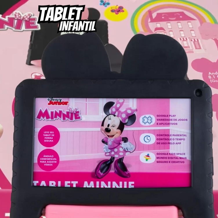 Tablet Infantil Multilaser NB413 7” 64GB - 4GB RAM Android 13 Go Edition Quad Core Wi-Fi Tablet Infantil Multilaser NB413 7” 64GB - 4GB RAM Android 13 Go Edition Quad Core Wi-Fi