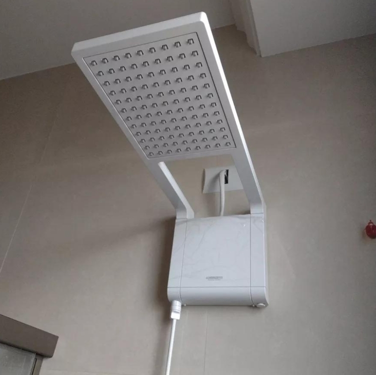 Lorenzetti Acqua Ultra Storm Cor Branco Chuveiro elétrico de Parede 7800W 220V Lorenzetti Acqua Ultra Storm Cor Branco Chuveiro elétrico de Parede 7800W 220V