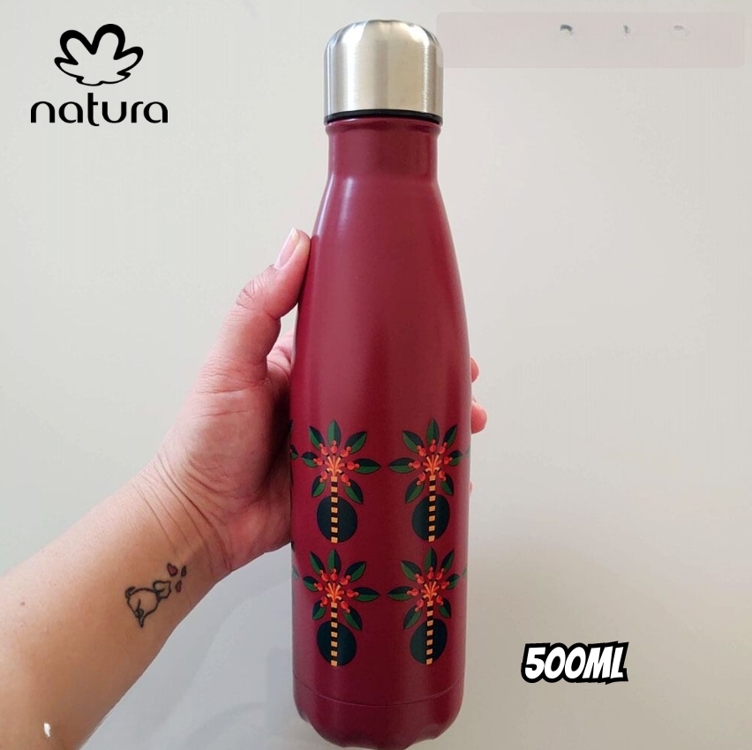 Presente Natura Crer Para Ver Garrafa Térmica Presente Natura Crer Para Ver Garrafa Térmica