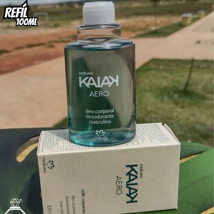 Refil Desodorante Corporal Kaiak Aero Masculino 100 Ml Refil Desodorante Corporal Kaiak Aero Masculino 100 Ml