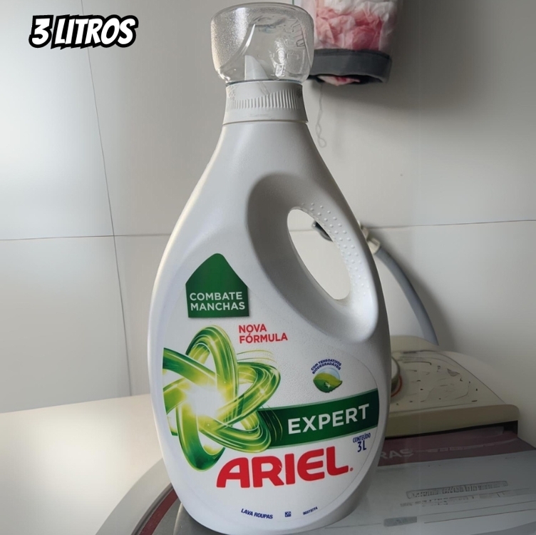 Sabão Líquido Concentrado Ariel Expert 3L Sabão Líquido Concentrado Ariel Expert 3L