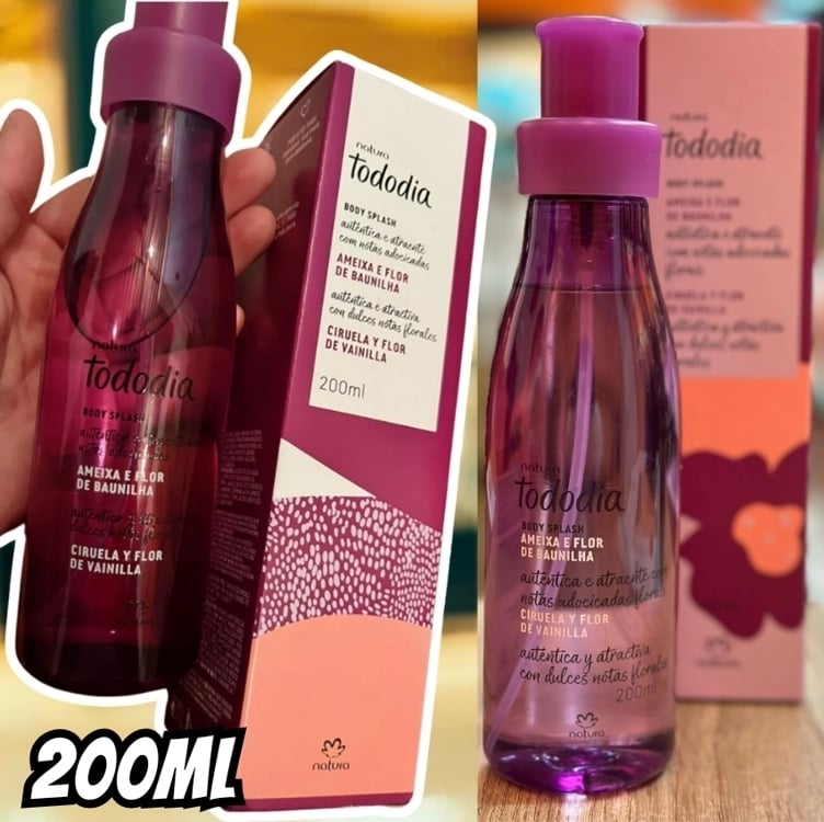 Body Splash Tododia Ameixa e Flor de Baunilha Feminino Body Splash Tododia Ameixa e Flor de Baunilha Feminino