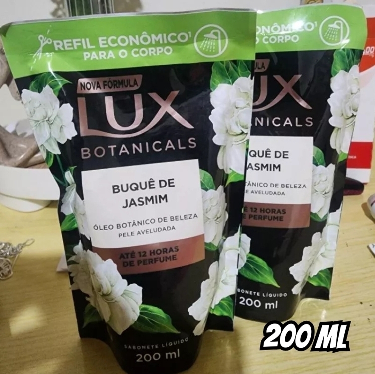 Sabonete Líquido Lux Botanicals Buquê de Jasmim 200ml - 200ml Sabonete Líquido Lux Botanicals Buquê de Jasmim 200ml - 200ml