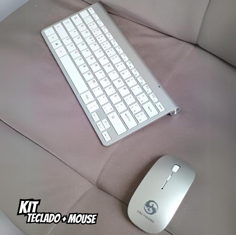 Kit Teclado + Mouse Sem Fio 2.4ghz Weibo 8066 Compacto Mundo Compras Kit Teclado + Mouse Sem Fio 2.4ghz Weibo 8066 Compacto Mundo Compras