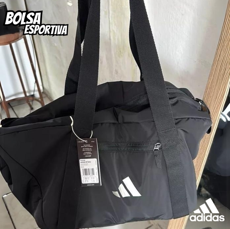 Bolsa Esportiva It2122 Cor Preta Adidas Bolsa Esportiva It2122 Cor Preta Adidas