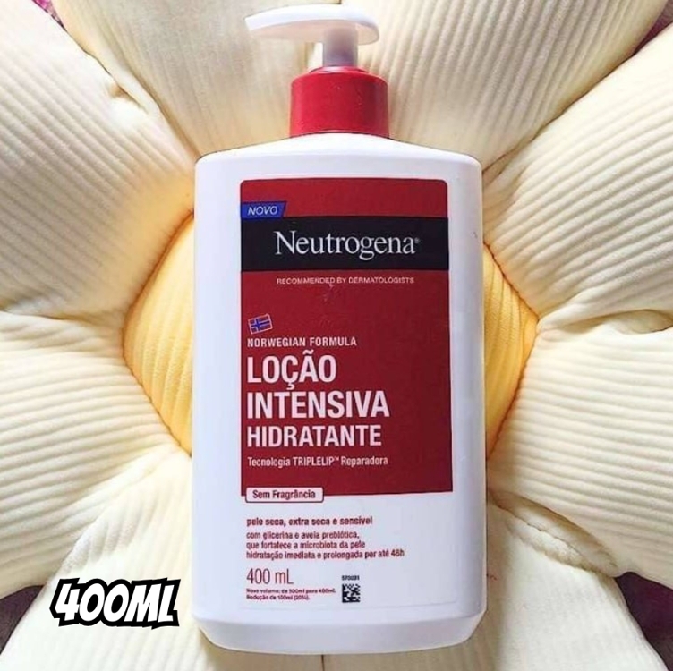 Hidratante Corporal Neutrogena Norwegian Formula Intensivo com Fragrância 400ml Hidratante Corporal Neutrogena Norwegian Formula Intensivo com Fragrância 400ml