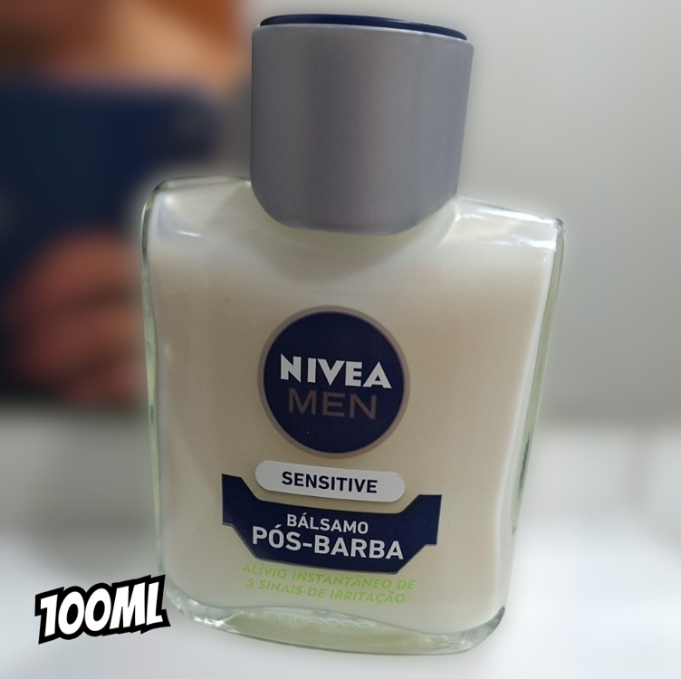 Nivea Men Bálsamo Pós-barba Sensitive - Para Peles Sensíveis, Alivia A Irritação Causada Pelo Barbear, Com Extrato De Camomila E Vitamina E, Textura Que Suaviza A Pele, Sem Álcool - 100ml Nivea Men Bálsamo Pós-barba Sensitive - Para Peles Sensíveis, Alivia A Irritação Causada Pelo Barbear, Com Extrato De Camomila E Vitamina E, Textura Que Suaviza A Pele, Sem Álcool - 100ml