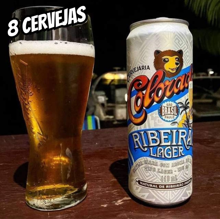 Pack de Colorado Lager Lata 350ML, 8 Unidades Pack de Colorado Lager Lata 350ML, 8 Unidades