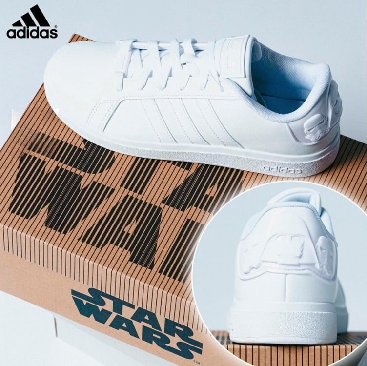 Tênis Adidas Grand Court Star Wars II Masculino Tênis Adidas Grand Court Star Wars II Masculino