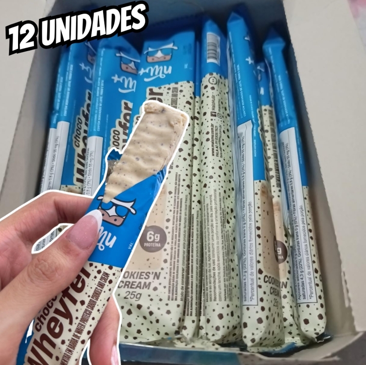 Mu Chocowheyfer Mixed Box 12 unidades de sabores mistos Mu Chocowheyfer Mixed Box 12 unidades de sabores mistos