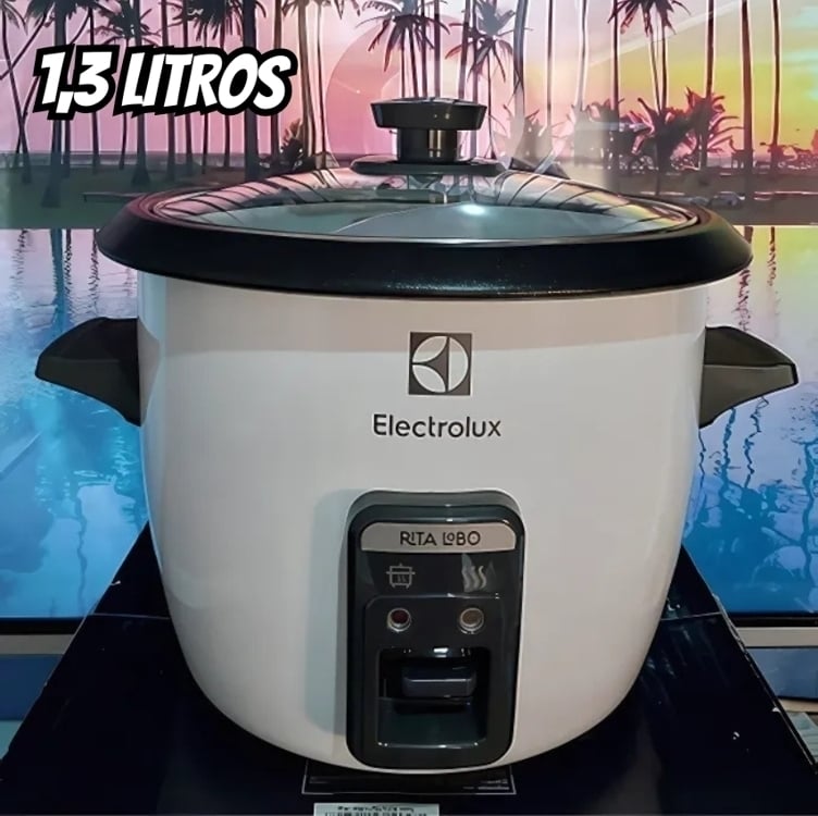 Panela De Arroz Electrolux Easyline Rcb50 127v Frequência 60 Hz Panela De Arroz Electrolux Easyline Rcb50 127v Frequência 60 Hz