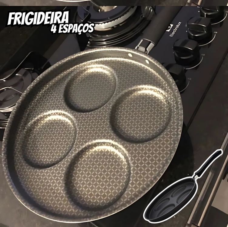 Frigideira 4 Ovos Aluminio Antiaderente Linha Gourmet Multiflon Frigideira 4 Ovos Aluminio Antiaderente Linha Gourmet Multiflon