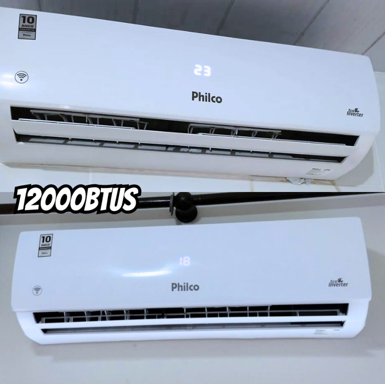 Ar Condicionado Split Philco 12000 Btu/h Pac12000ifm15 Eco Inverter 220v Ar Condicionado Split Philco 12000 Btu/h Pac12000ifm15 Eco Inverter 220v